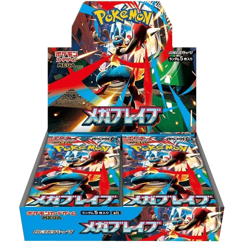 Pokémon Mega Brave Booster Box (Japans) - TCG OOST