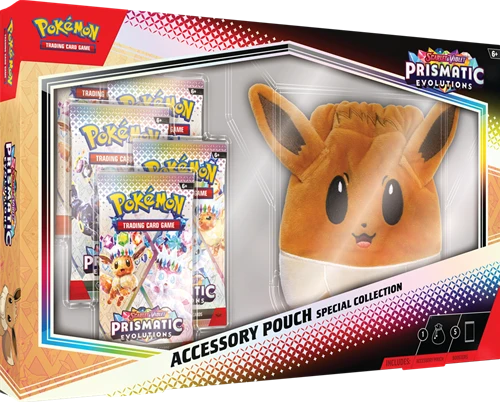 Pokémon Prismatic Evolutions Accessory Pouch Special Collection