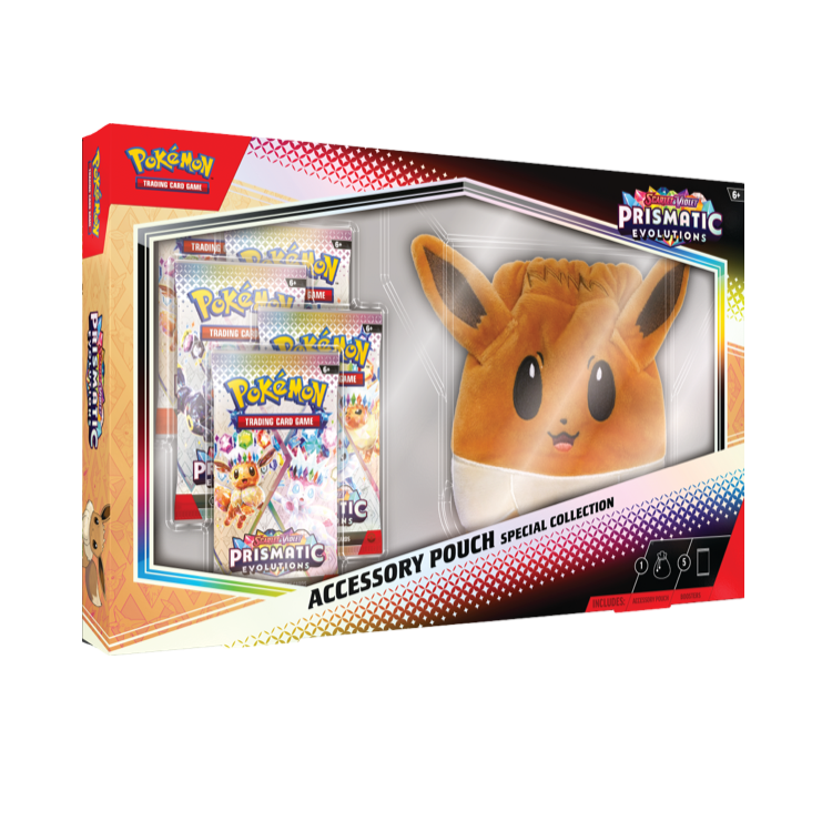 Pokémon Prismatic Evolutions Accessory Pouch Special Collection - TCG OOST