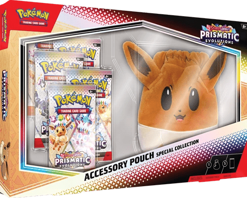 Pokémon Prismatic Evolutions Accessory Pouch Special Collection - TCG OOST