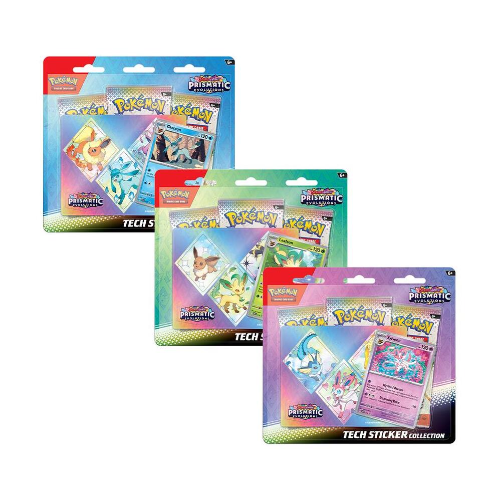 Pokémon Prismatic Tech Sticker Collection - TCG OOST