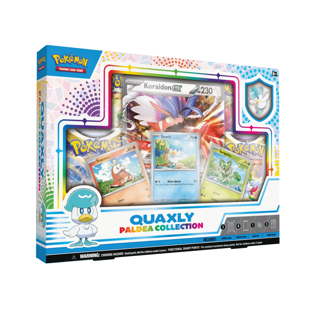 Pokémon Quaxly Paldea Collection - TCG OOST