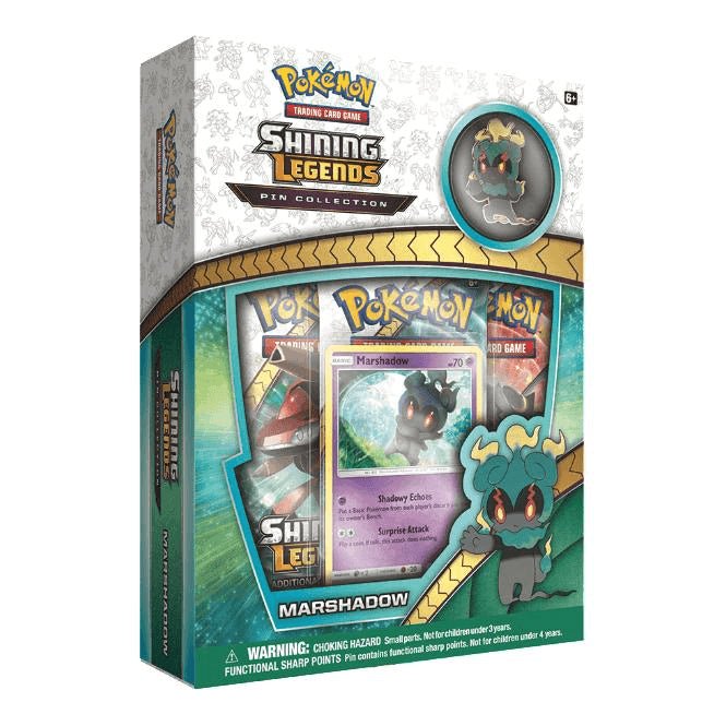 Pokémon Shining Legends Marshadow Pin Collection - TCG OOST
