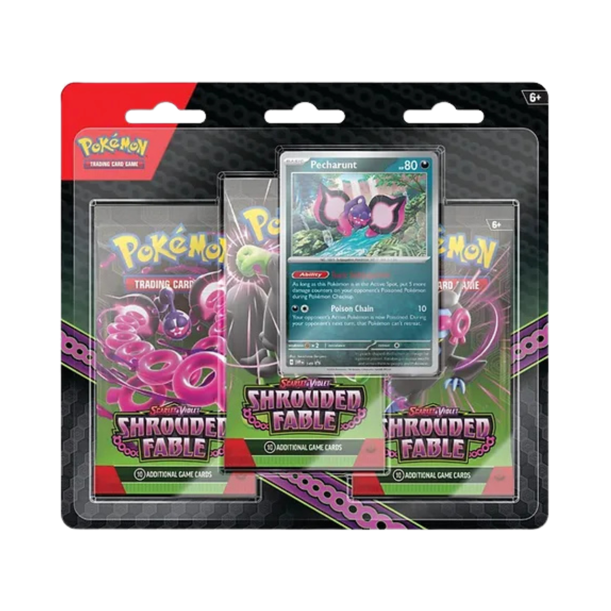 Pokémon Shrouded Fable 3 Pack Blister - TCG OOST