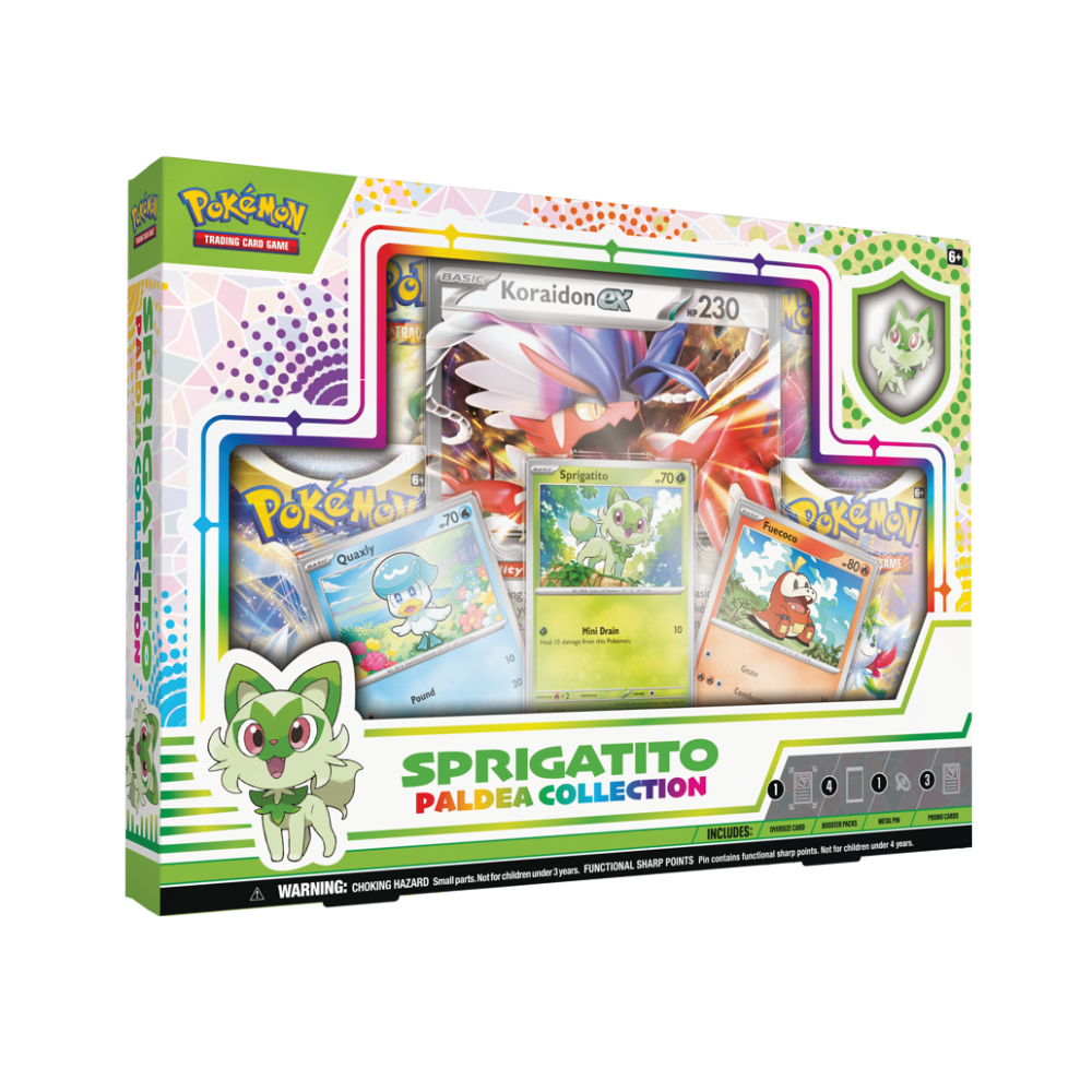 Pokémon Sprigatito Paldea Collection - TCG OOST