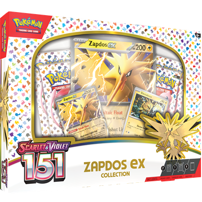 Pokémon SV151 Zapdos EX Collection - TCG OOST