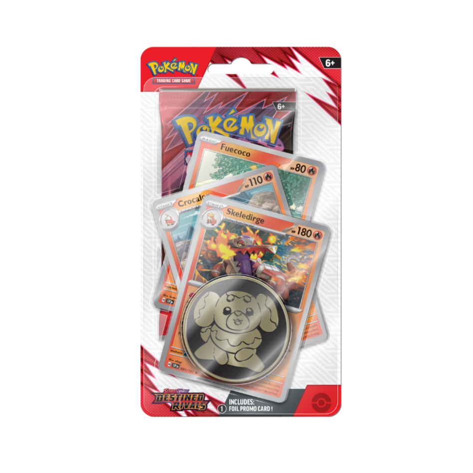 Pokémon Destined Rivals Skeledirge Blister Pack