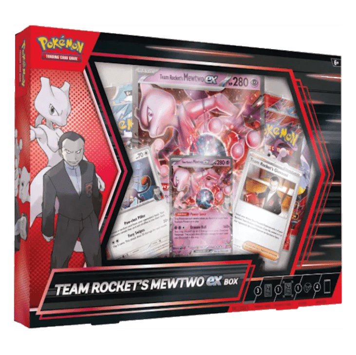 Pokémon Team Rocket's Mewtwo EX Box - TCG OOST