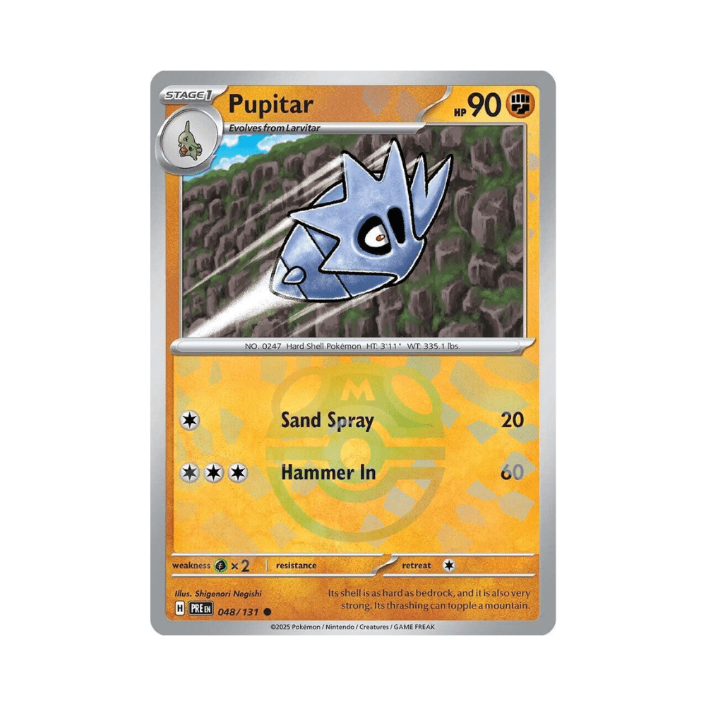 Pupitar - Prismatic Evolutions - TCG OOST