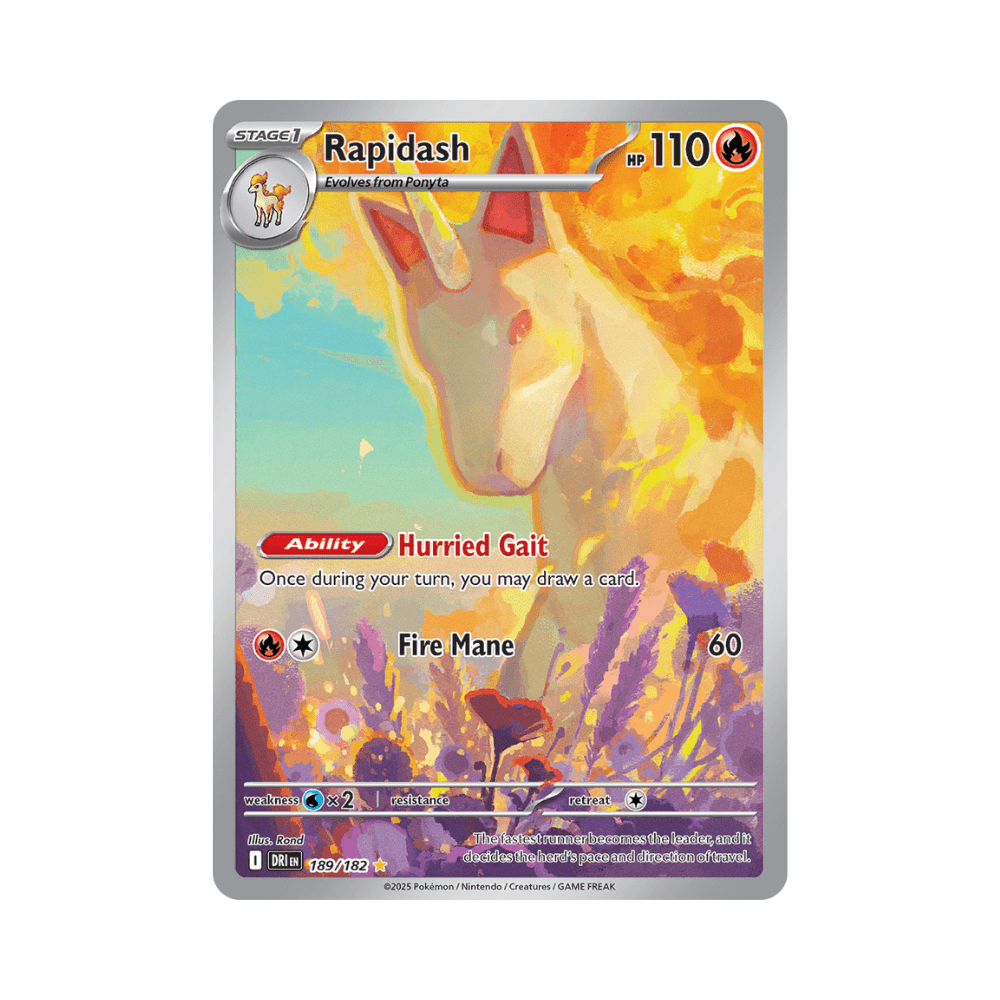 Rapidash - Destined Rivals - TCG OOST