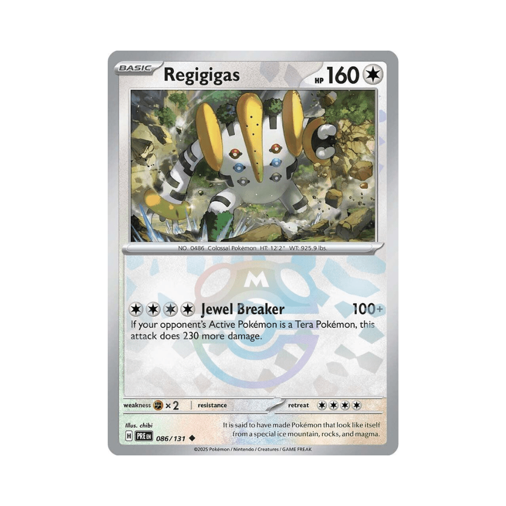 Regigigas - Prismatic Evolutions - TCG OOST