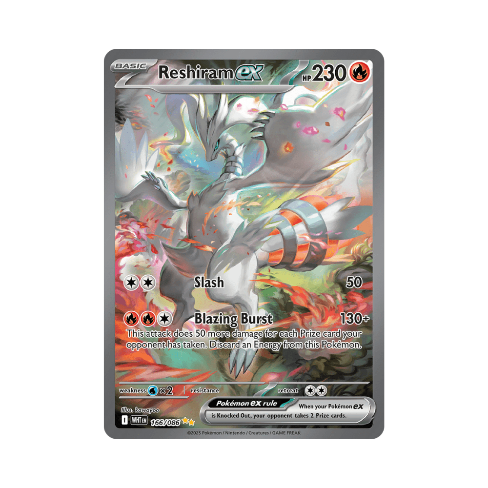 Reshiram ex - White Flare - TCG OOST