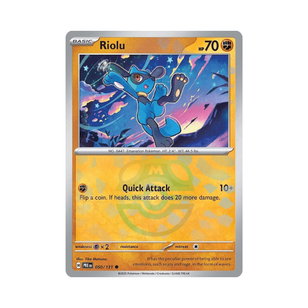 Riolu - Prismatic Evolutions - TCG OOST