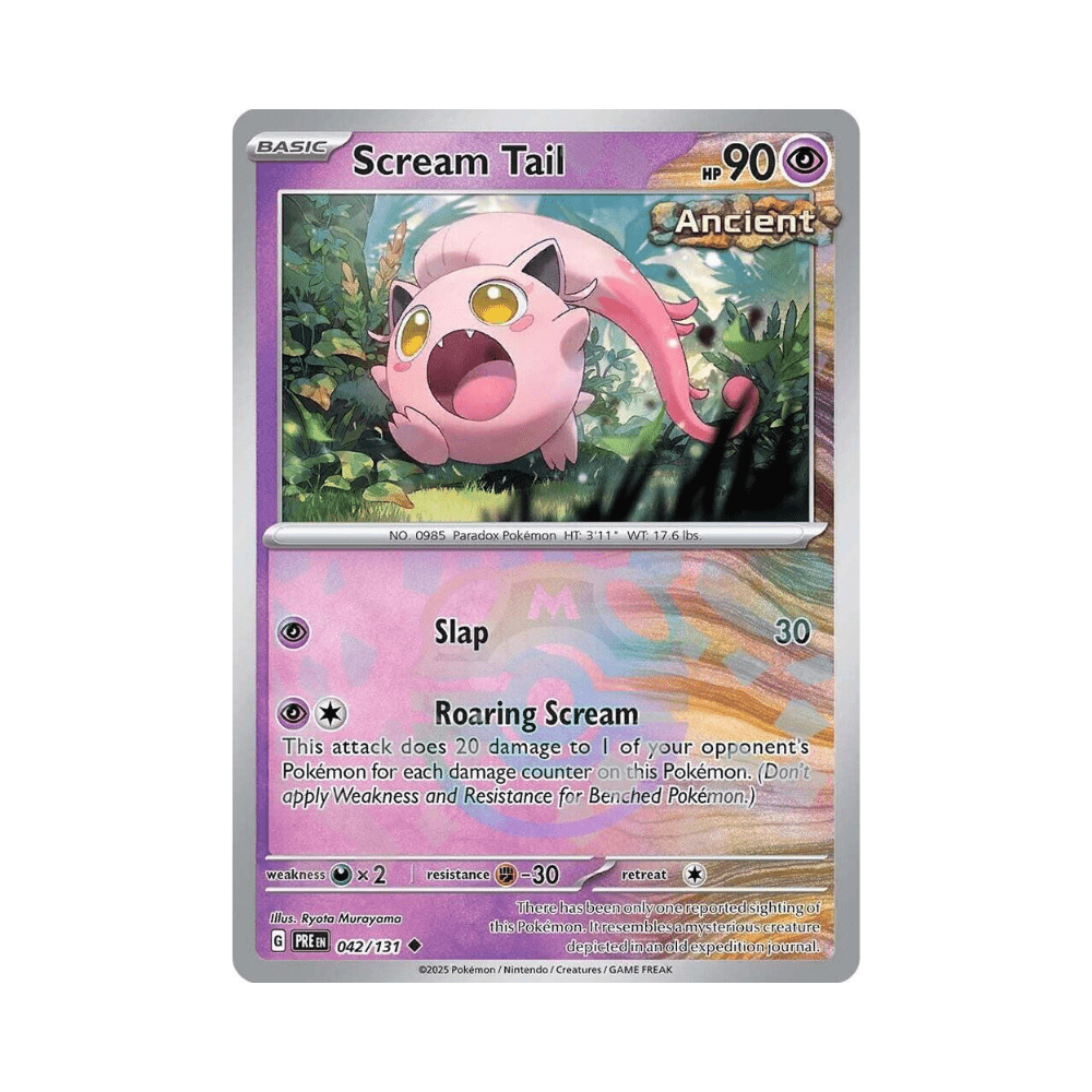 Scream Tail - Prismatic Evolutions - TCG OOST