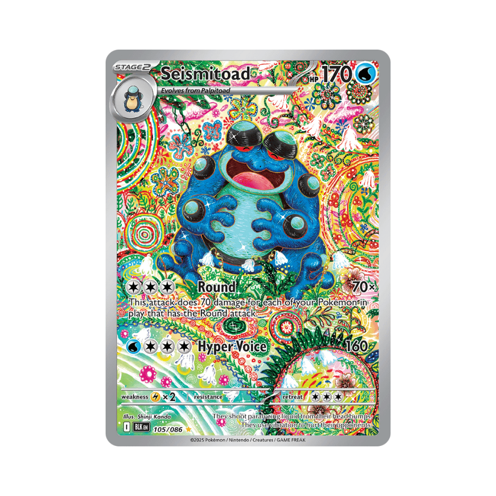 Seismitoad - Black Bolt - TCG OOST