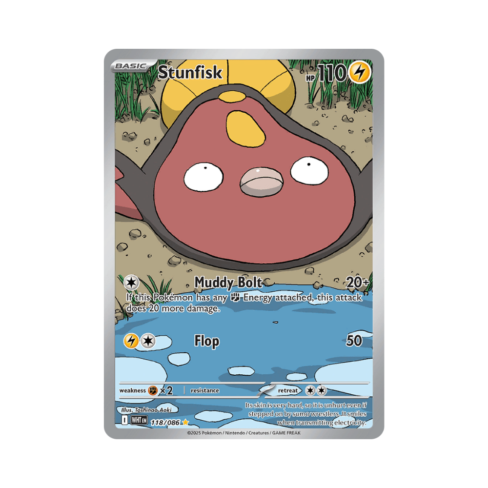 Stunfisk - White Flare - TCG OOST