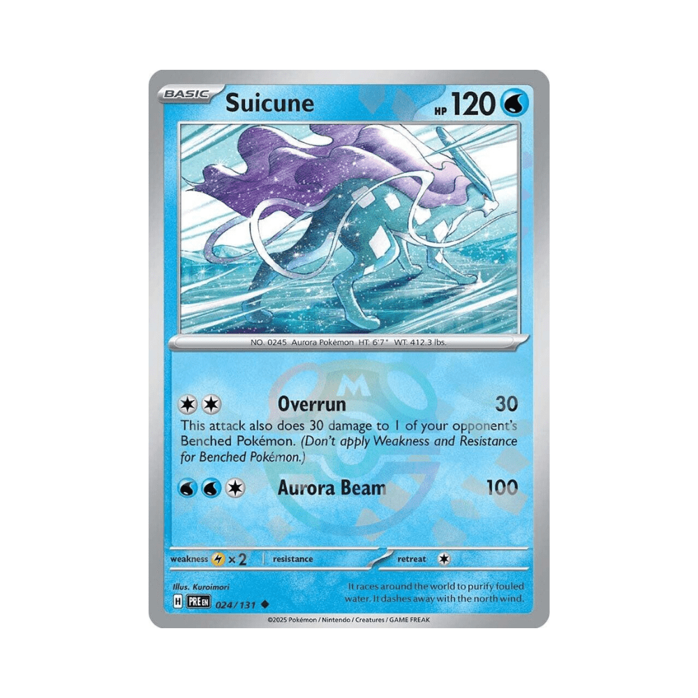 Suicune - Prismatic Evolutions - TCG OOST