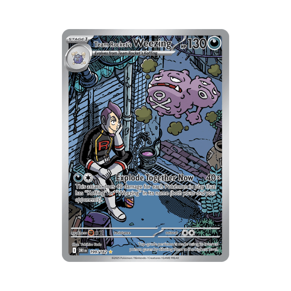 Team Rocket's Weezing - Destined Rivals - TCG OOST