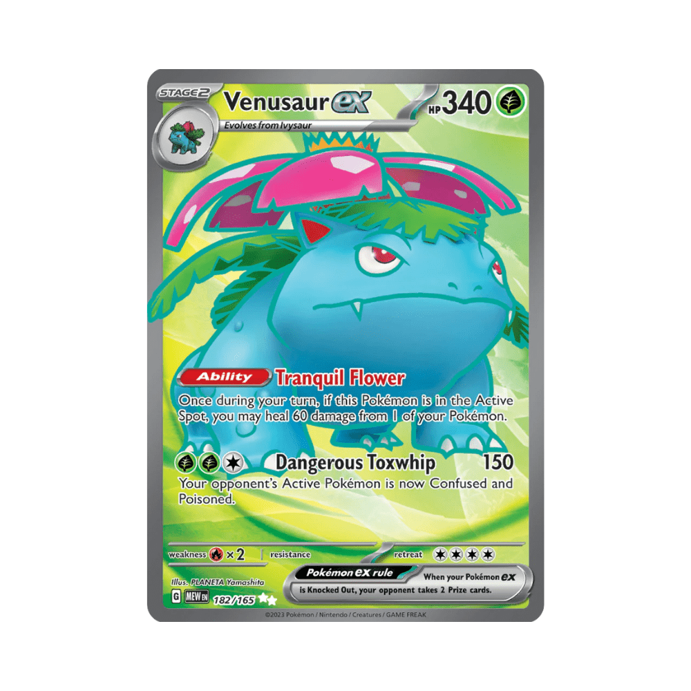 Venusaur ex - 151 - TCG OOST