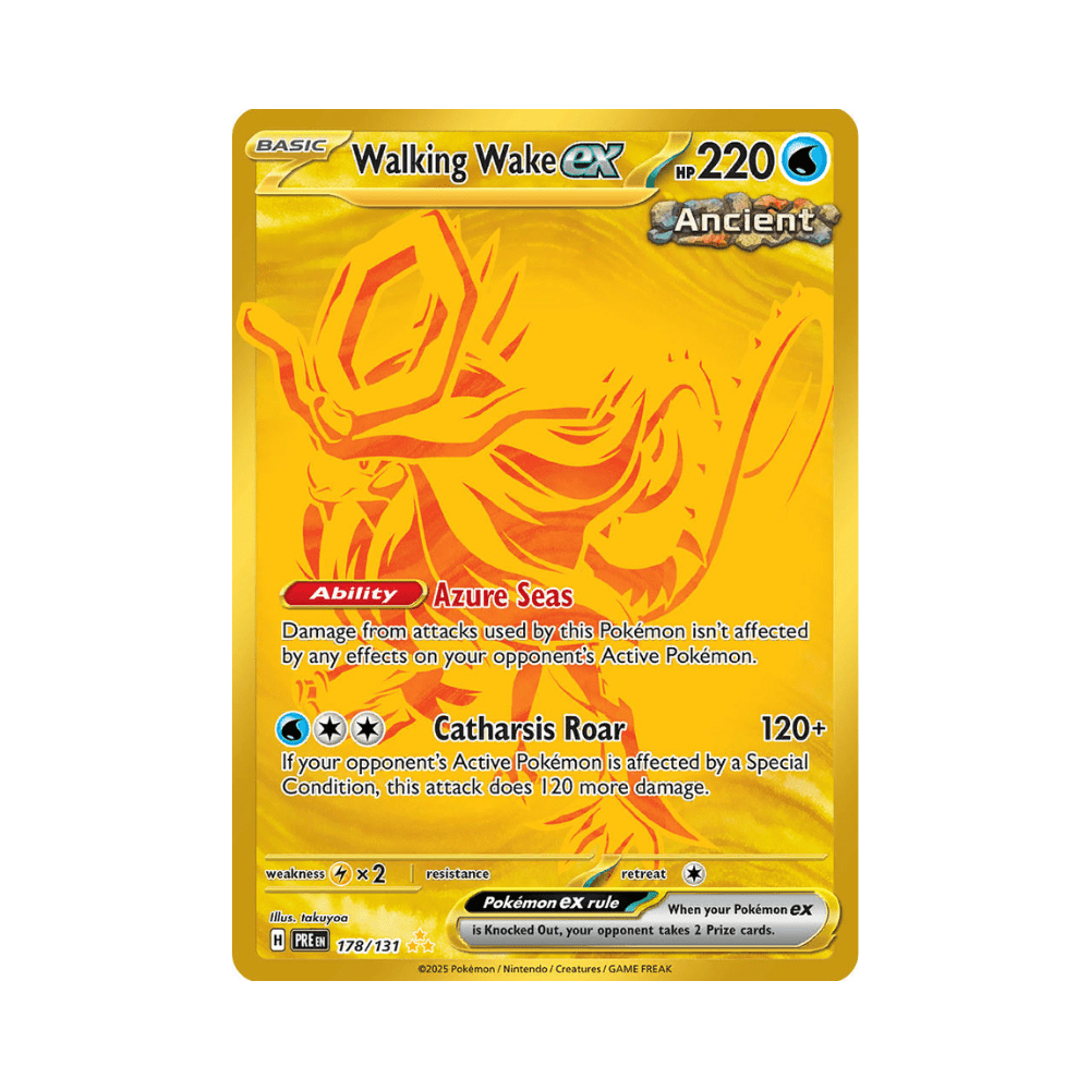 Walking Wake ex - Prismatic Evolutions - TCG OOST