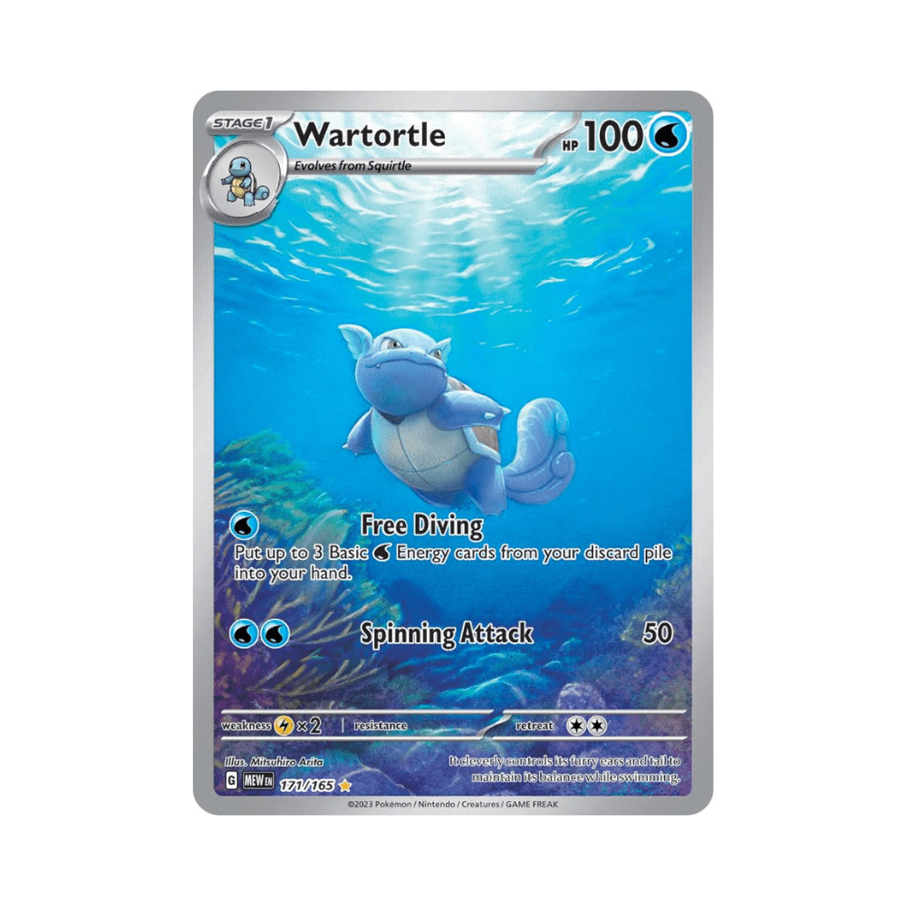 Wartortle - 151 - TCG OOST