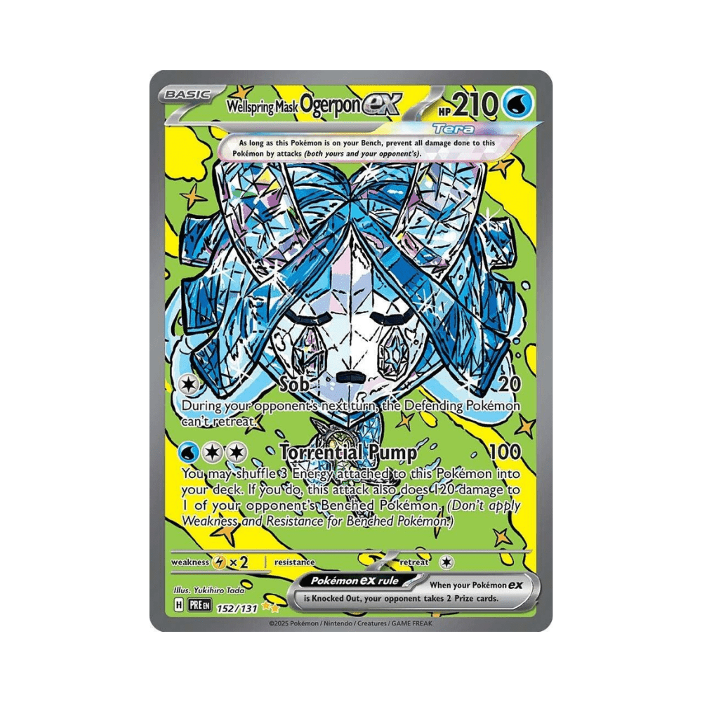 Wellspring Mask Ogerpon ex - Prismatic Evolutions - TCG OOST